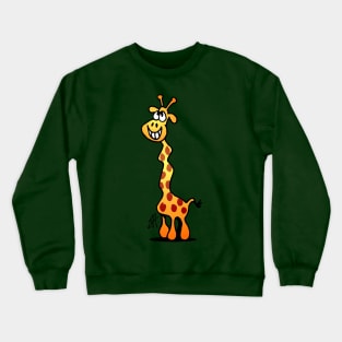 Joyful giraffe Crewneck Sweatshirt